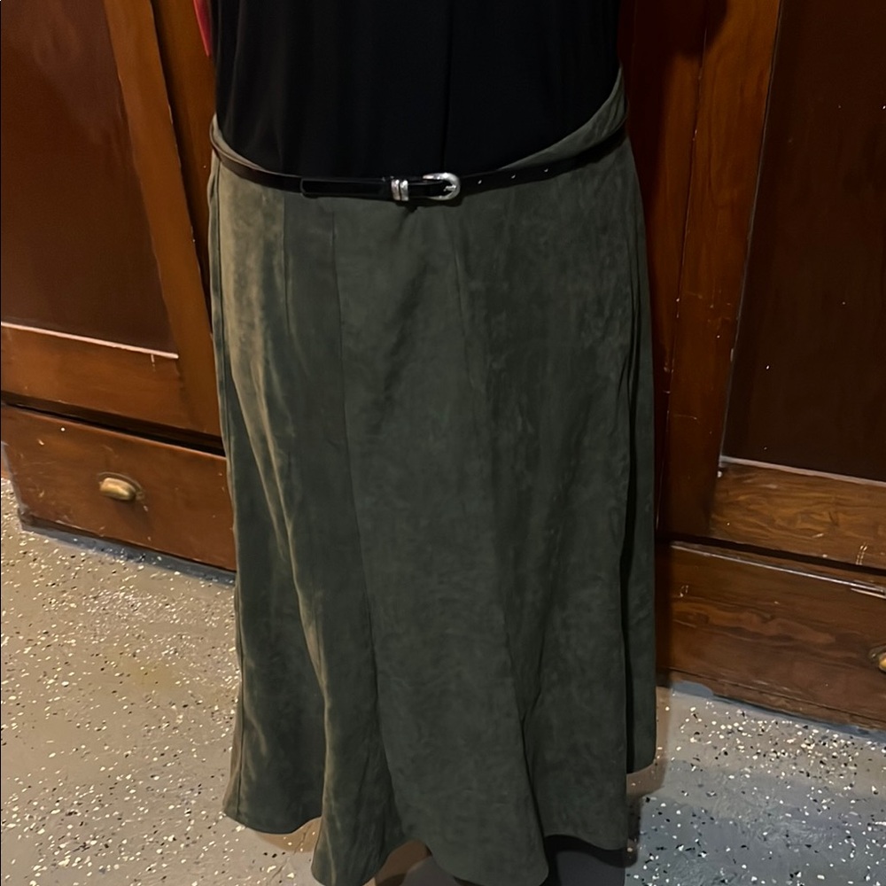 Elegant Green Skirt